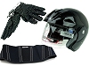Helme und Bekleidung