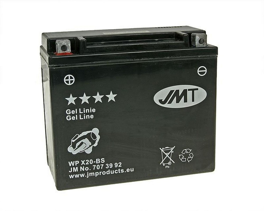 Batterie 12V 20Ah JMT Gel JMTX20-BS