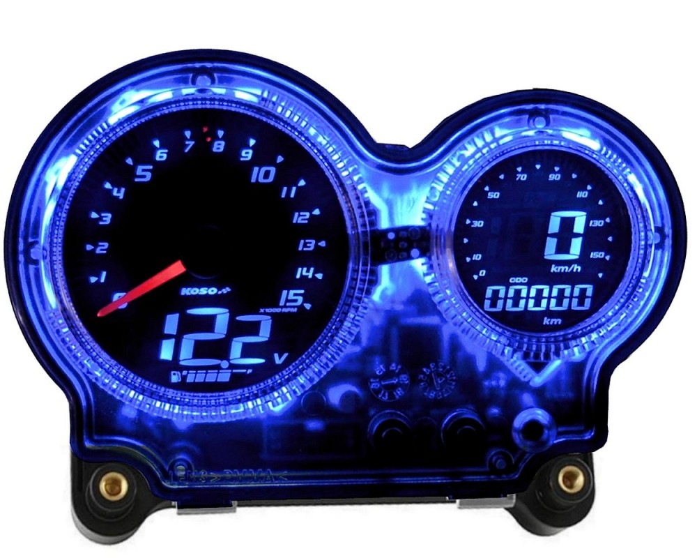 Tachometer KOSO GP EVO Style Yamaha Aerox MBK Nitro Digitlal