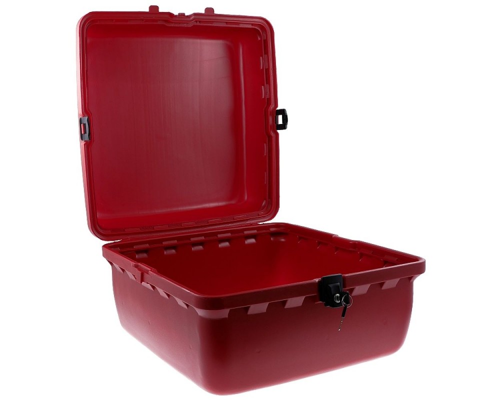 Top Case Pizzabox Roller 50x50x31 cm in Rot