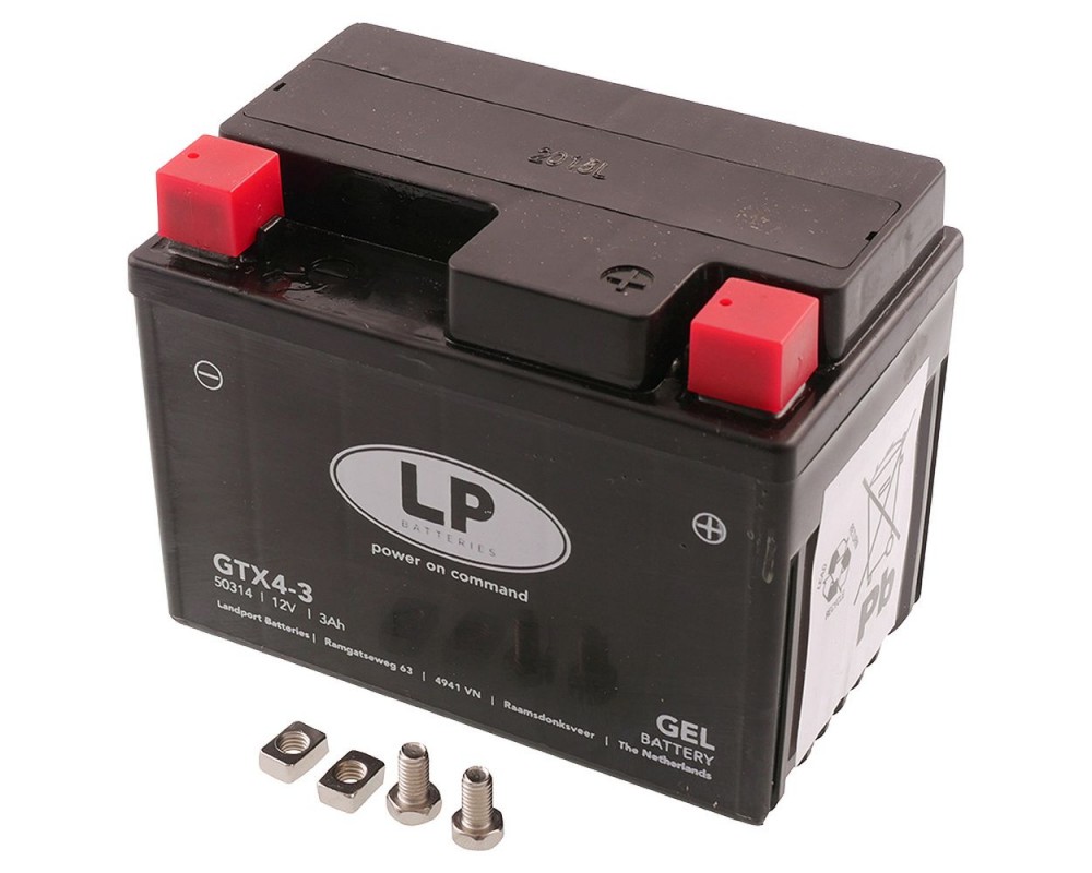 Batterie 12V 3Ah LANDPORT GTX4-3 Gel