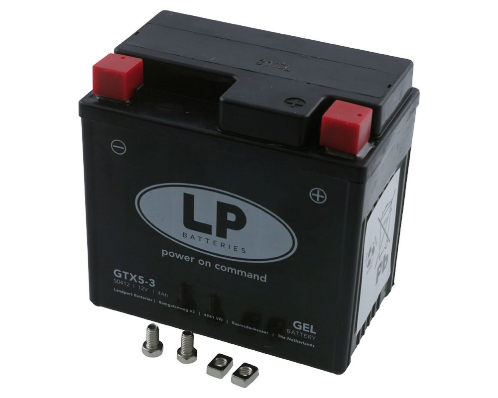 Batterie 12V 4Ah LANDPORT GTX5-3 Gel