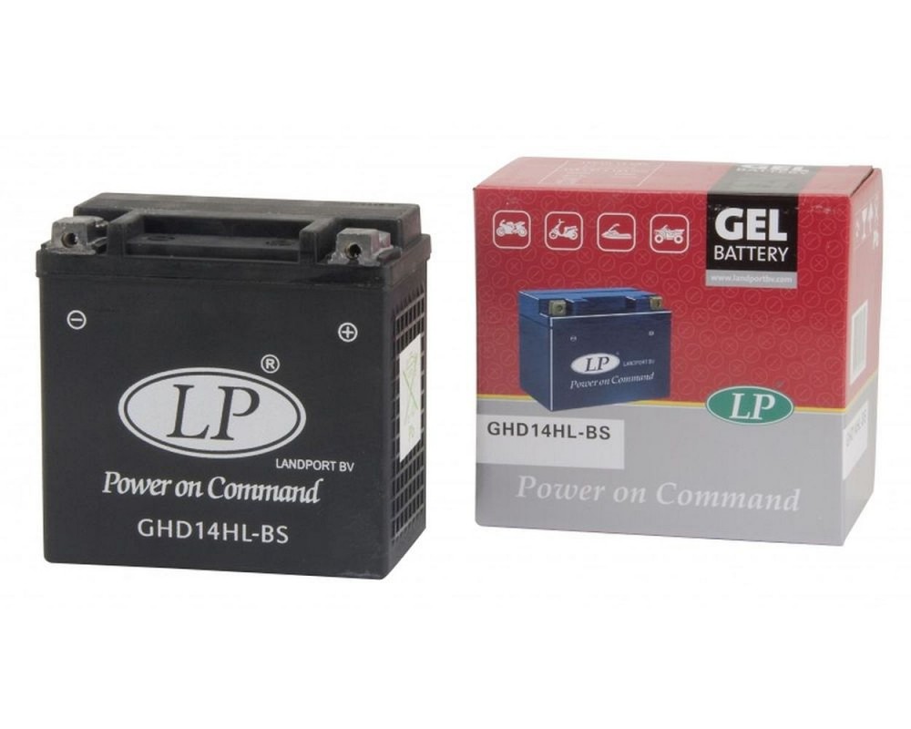 Batterie 12V 14aH LANDPORT GHD14HL-BS Gel
