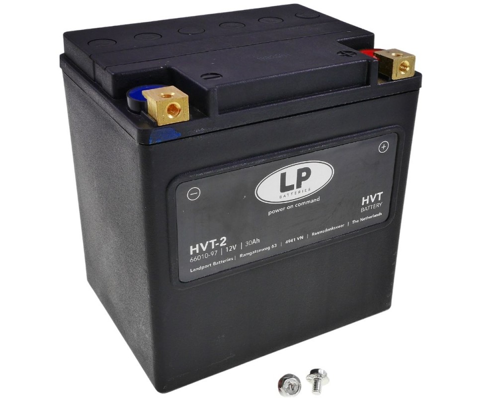 Batterie LANDPORT HVT-2 12V 30Ah AGM 169x131x174mm Motorrad BMW, Moto Guzzi