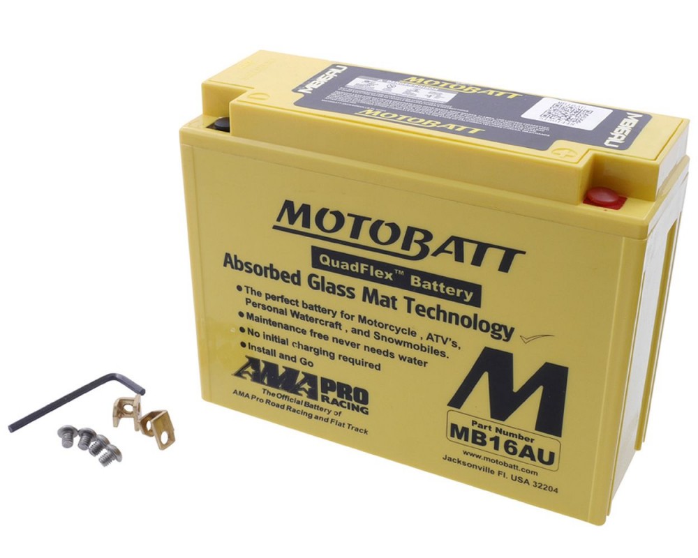 Batterie 12V 20,5Ah MOTOBATT MB16AU