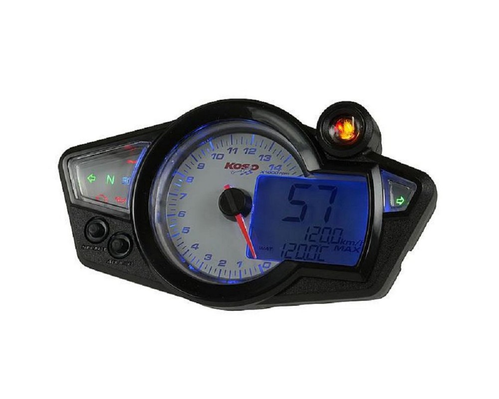 Tachometer KOSO RX1N Digital Universal 12V bis 360 km/h