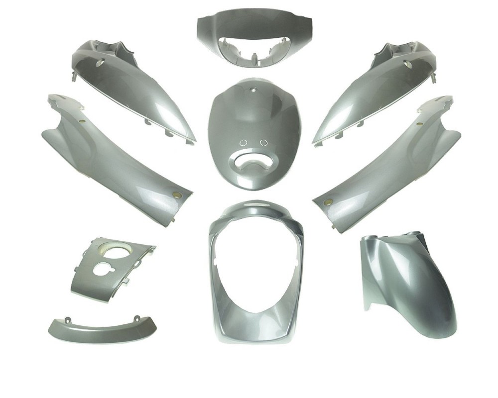 Verkleidungskit silber 10tlg. BT49QT-9, YY50QT usw.