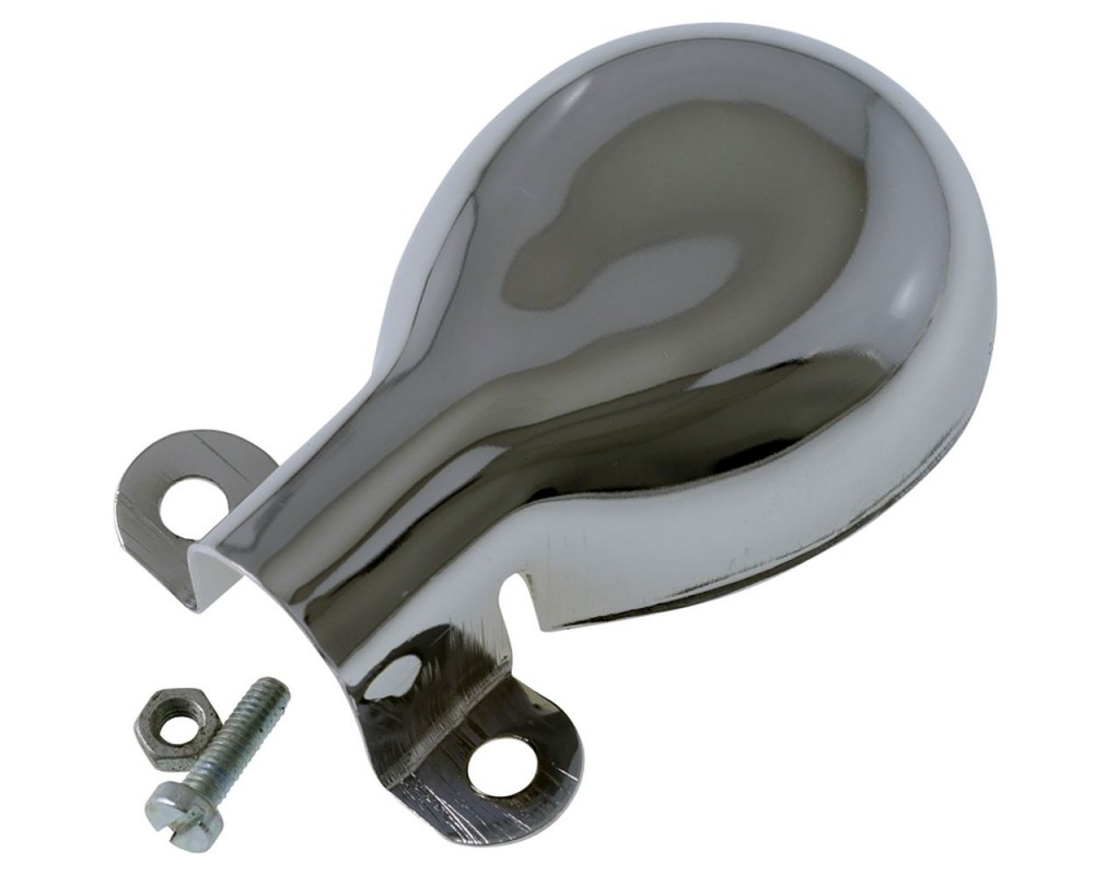 Auspuffblende L�ffel kompatibel f�r Vespa alle Modelle L 85 mm, 21 mm, chrom