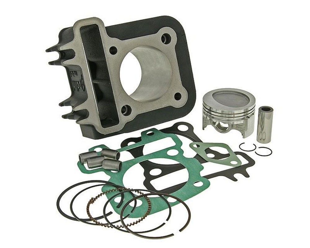 Zylinder 80ccm POLINI Grauguss Piaggio 50 4T 2V D=49mm