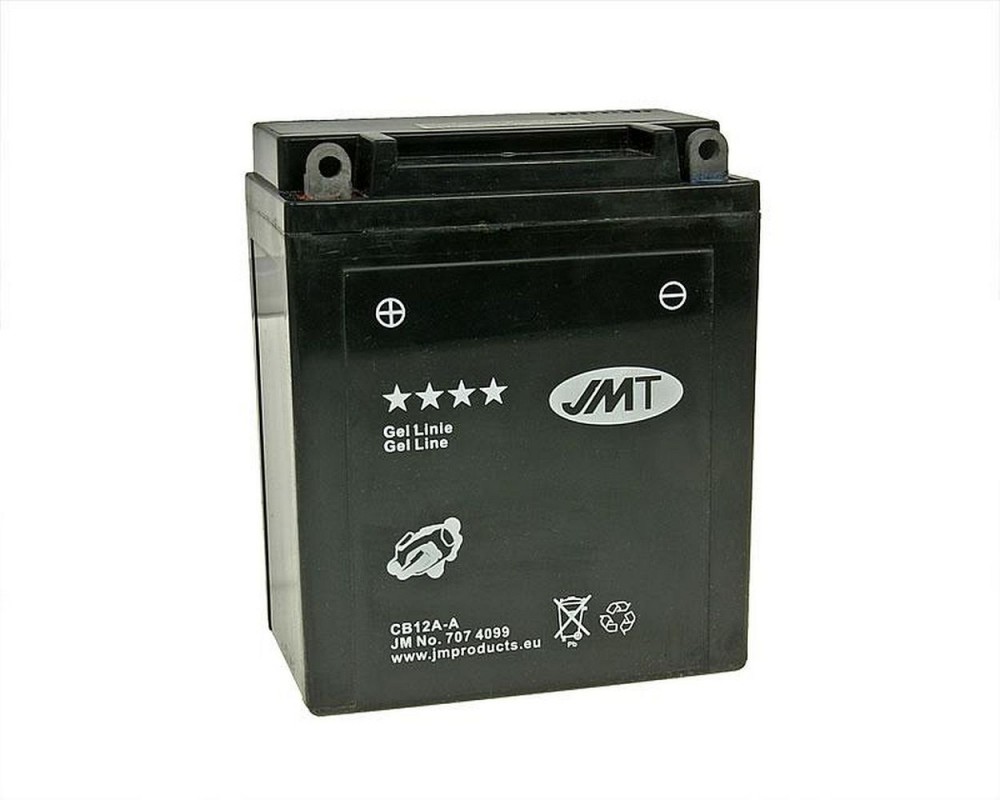 Batterie 12V 12Ah JMT Gel YB12A-A