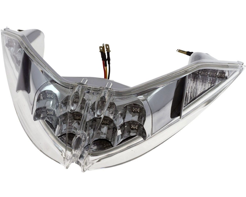 R�cklicht STR8 LED KLARGLAS inkl. Blinker Peugeot Jetforce