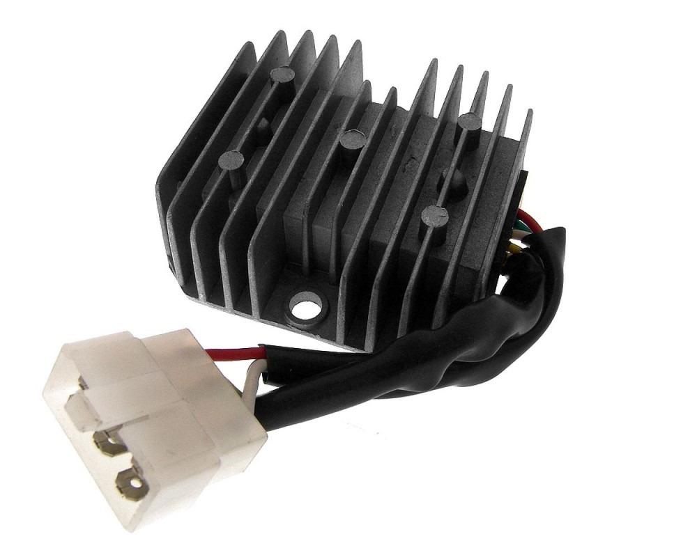 Spannungsregler / Gleichrichter 6-Pin 12V AC 50-125ccm GY6 China 4-Takt Roller Boatian, Benzhou, Rex, AGM, Yiying, Kreidler