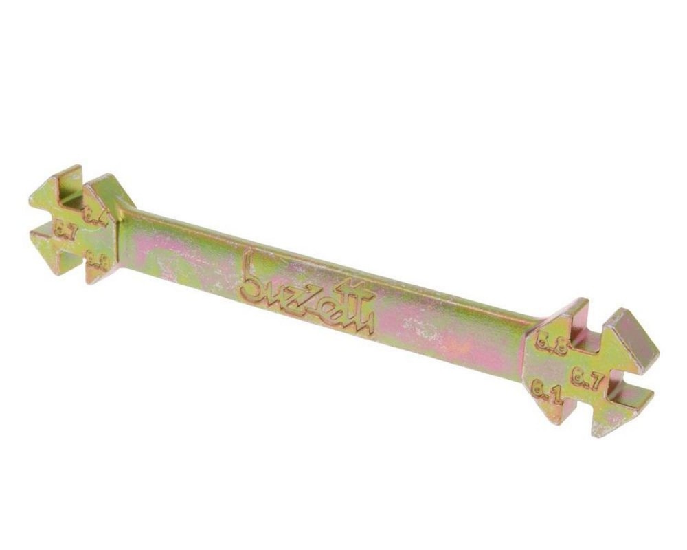 Speichenschl�ssel 6-fach 5,65 - 5,75-6,0- 6,35 - 6,65-6,85mm