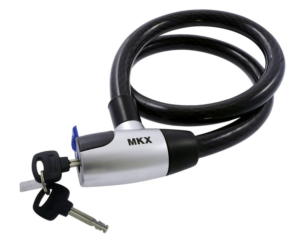 Kabelschloss MKX 20x1000mm schwarz / Grau