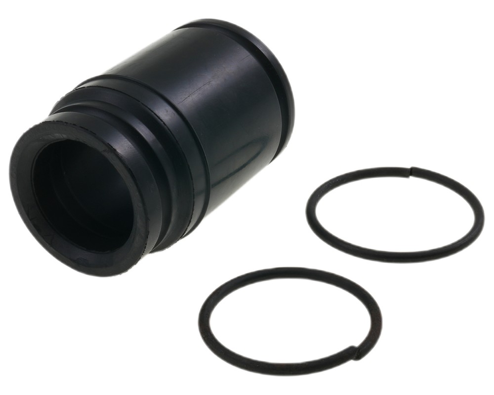 Verbindungsgummi Auspuff / Endschalld�mpfer schwarz kompatibel f�r Yamaha DT / MX 50, 80, YZ 125