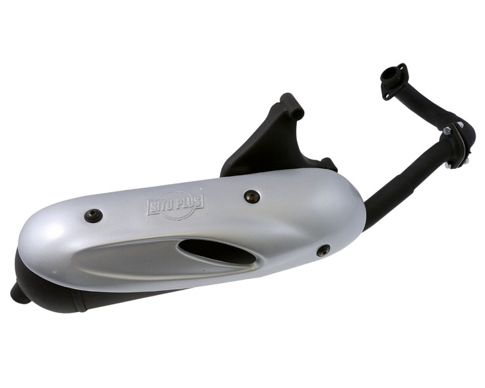 Auspuffanlage SITO Plus kompatibel f�r Piaggio Sfera 50 Serie,Sfera 80,Liberty 50