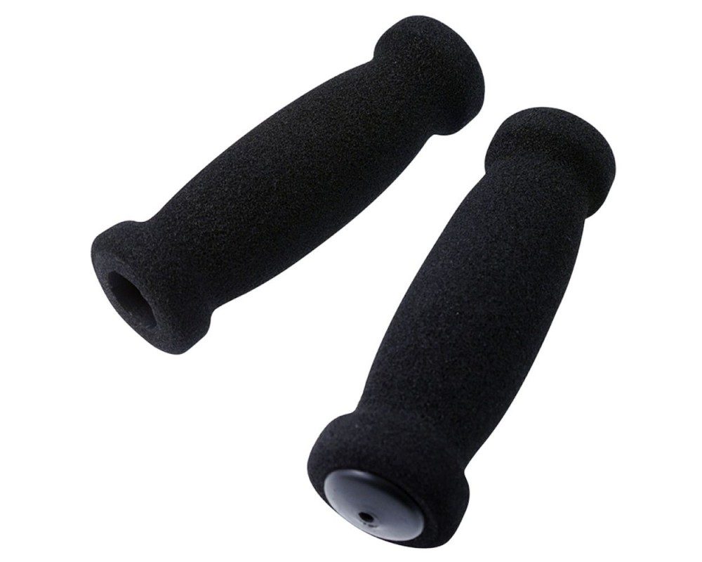 Lenkergriffe Moosgummi schwarz 125mm d20mm aus Integralschaum