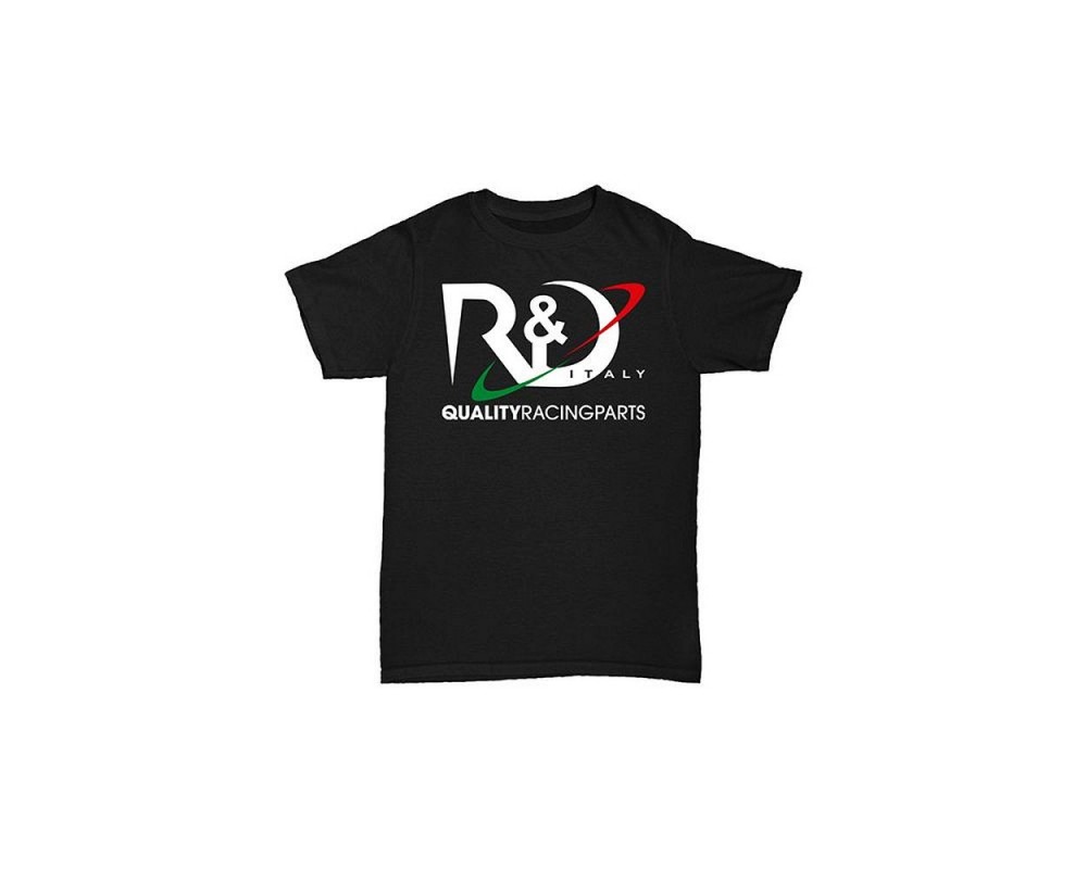T-Shirt R&D Italy MKII, schwarz, Größe S
