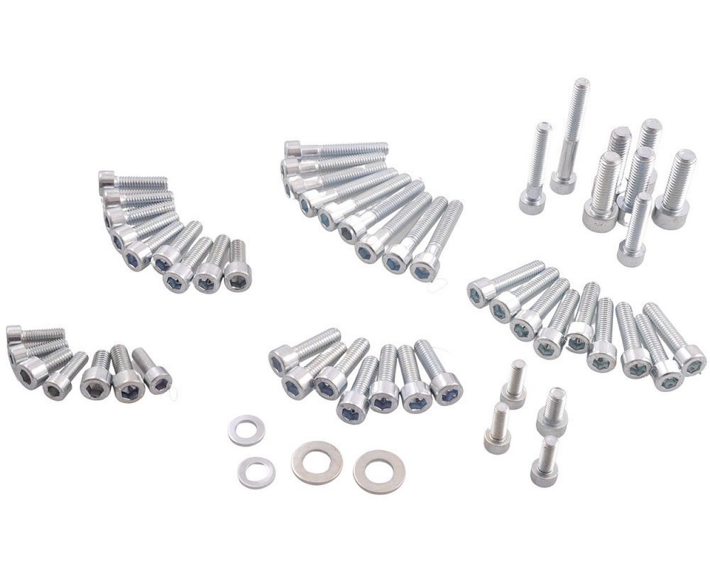 Schrauben Set R&D f�r Motor, Motorblock, komplett Satz, Kit kompatibel f�r Minarelli Yamaha Aerox, MBK Nitro, Aprilia SR 50, 50ccm, 2-Takt