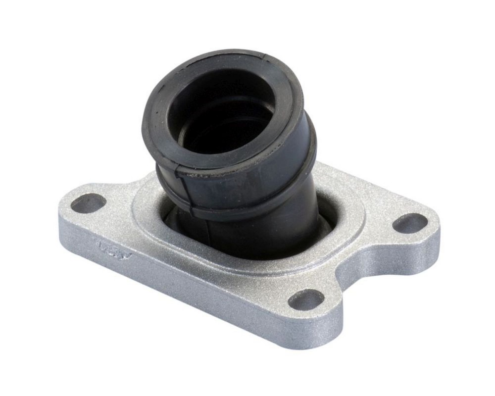 Ansaugstutzen 21/25mm POLINI 360 kompatibel f�r Minarelli AM6, Derbi, D50B0, EBE, EBS mit 21mm Dellorto Vergaser