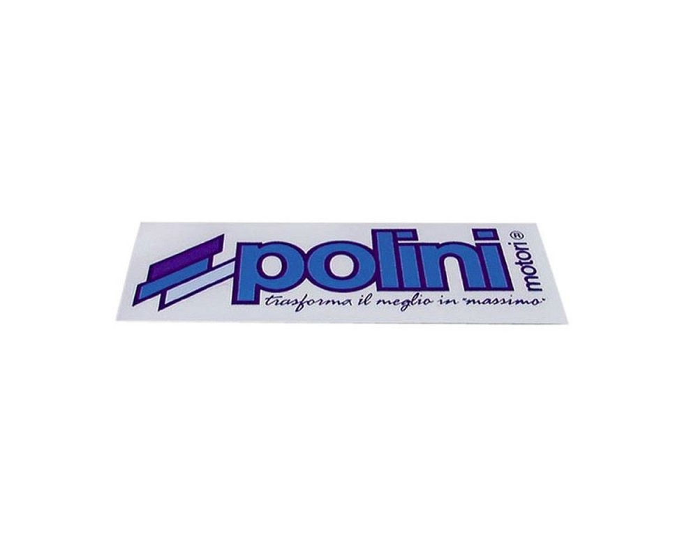 Aufkleber POLINI Logo 100x34cm