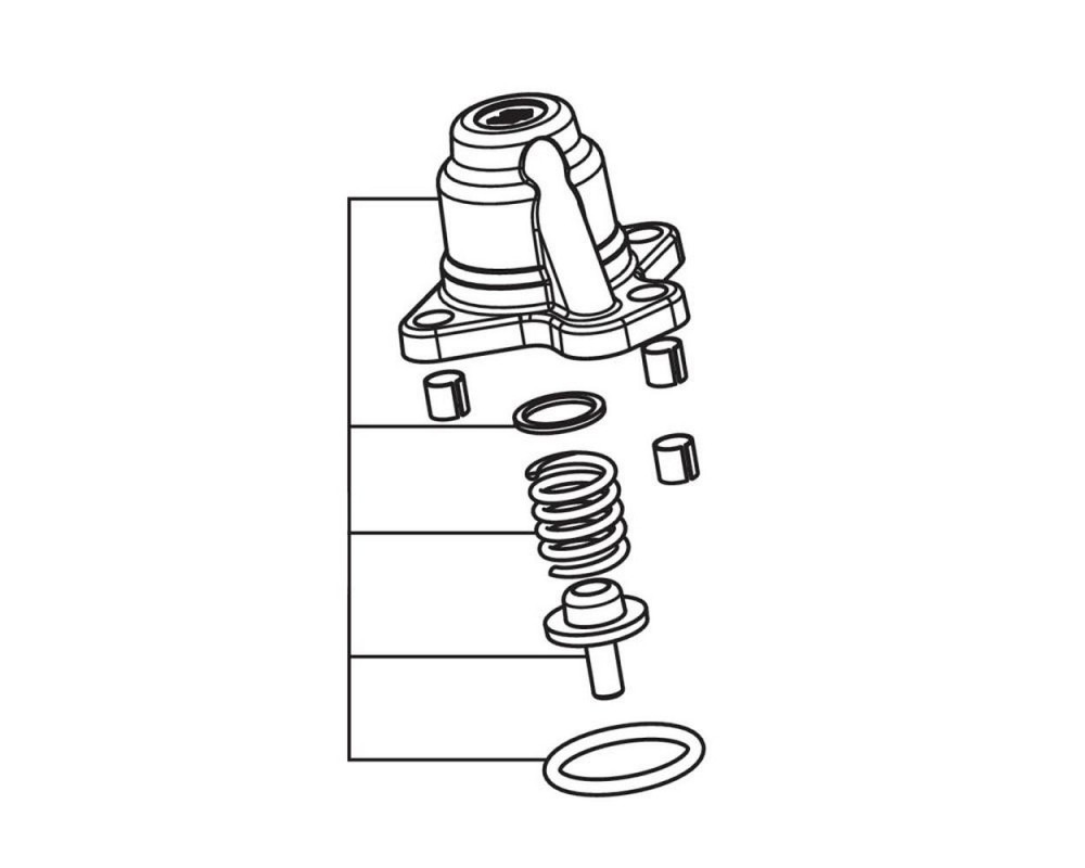 Einspritzventil POLINI Grauguss Sport 70ccm kompatibel f�r Aprilia Di-Tech, Piaggio PureJet
