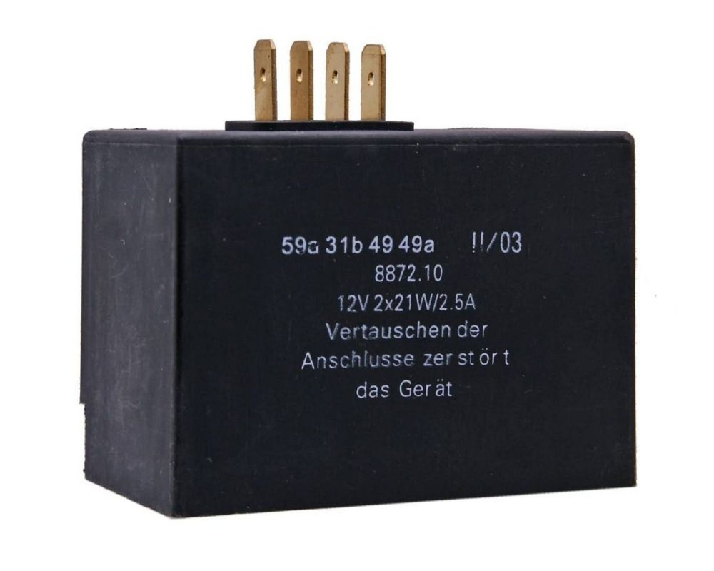 Laderegler / Blinkgeber 12V 2x21W, 2,5A f�r Simson S51, S52, S70, S83, SR50, SR80