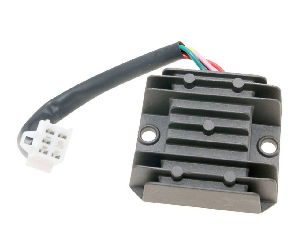 Spannungsregler / Gleichrichter mit Anschlusskabel 5-polig fr GY6 50-150ccm, SYM