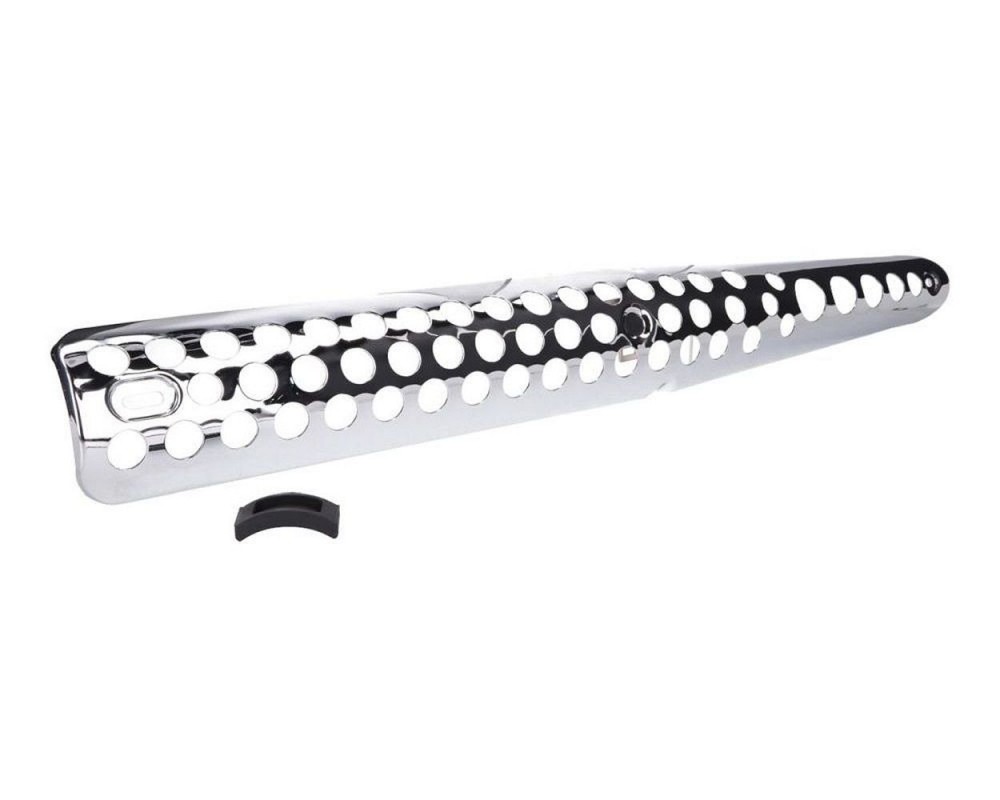 Hitzeschild / Auspuffblende Chrom f�r Simson S51 Enduro