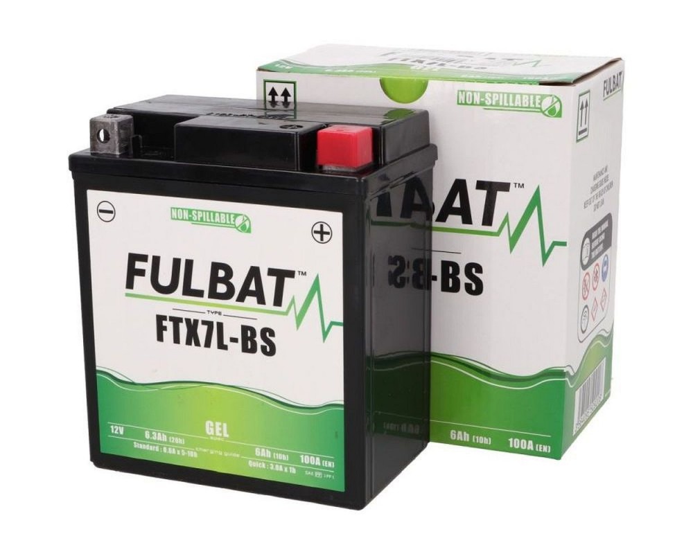 Batterie 12V FULBAT FTX7L-BS GEL