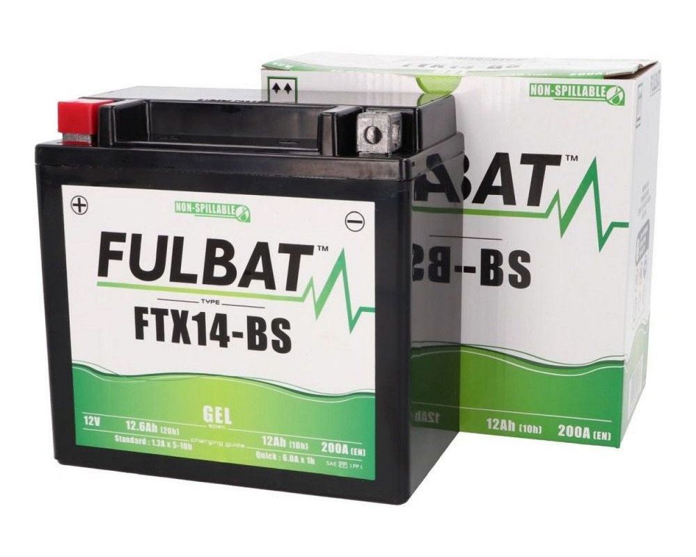 Batterie 12VFULBAT FTX14-BS GEL