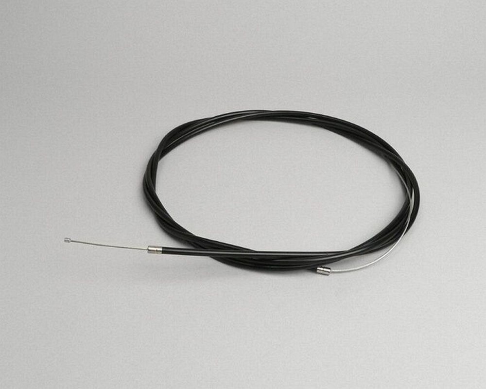 Gaszug 1,2mm x 2500mm, Nippel 3 x 3mm, H�lle 2200mm schwarz PE, geflochten BGM kompatibel f�r universal, Roller, Scooter, Vespa, Moped