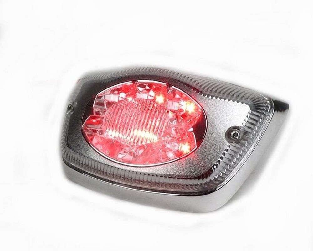 Rcklicht BGM LED, passend fr Vespa LX 50-150, LXV 50-150, S 50-150 Ersatz Heckleuchte Rckleuchte