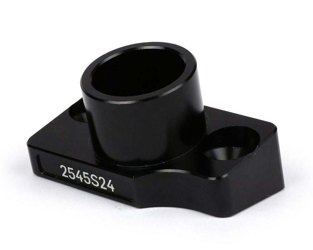 Ansaugstutzen BGM AW24mm f�r Polini SpeedEngine und Pinasco Powercasing kompatibel f�r Piaggio Ciao, Bravo, Boxer, SI