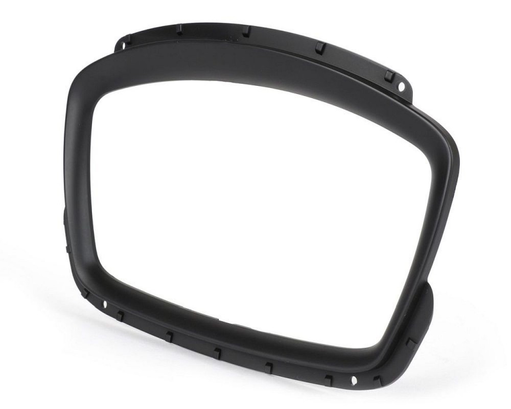 Tachorahmen MOTO NOSTRA schwarz matt kompatibel f�r Vespa GTS 125 Super Supertech, Vespa GTS 300 Super HPE Supertech Ersatz Tachoumrandung Tachoblende