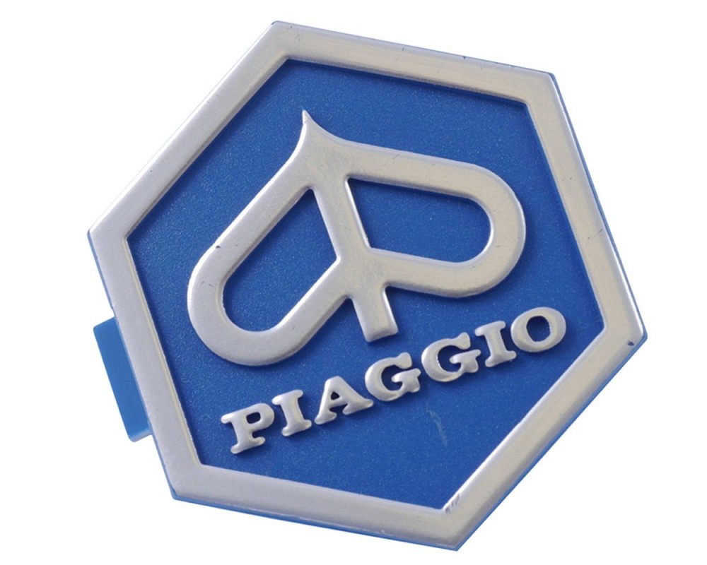 Emblem PIAGGIO 6-Eck Kaskade fr Vespa PK5-125 XL:XL2:PX8-2E