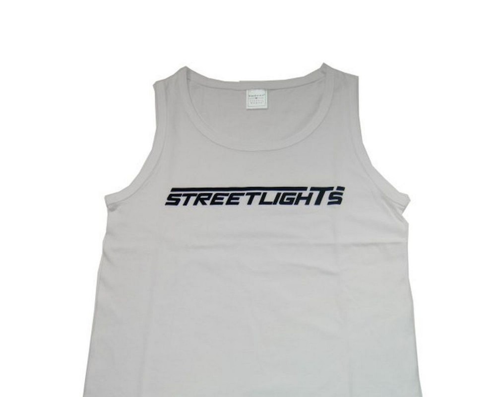 Tanktop Streetlights (Girly, Weiss) Size L