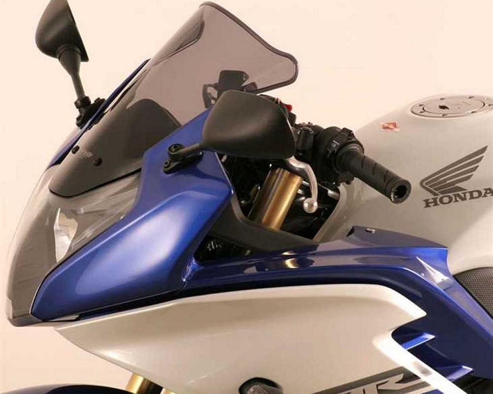 Scheibe MRA-Verkleidungsscheibe Honda CBR 600 F, 11-, Originalform, rauchgrau,