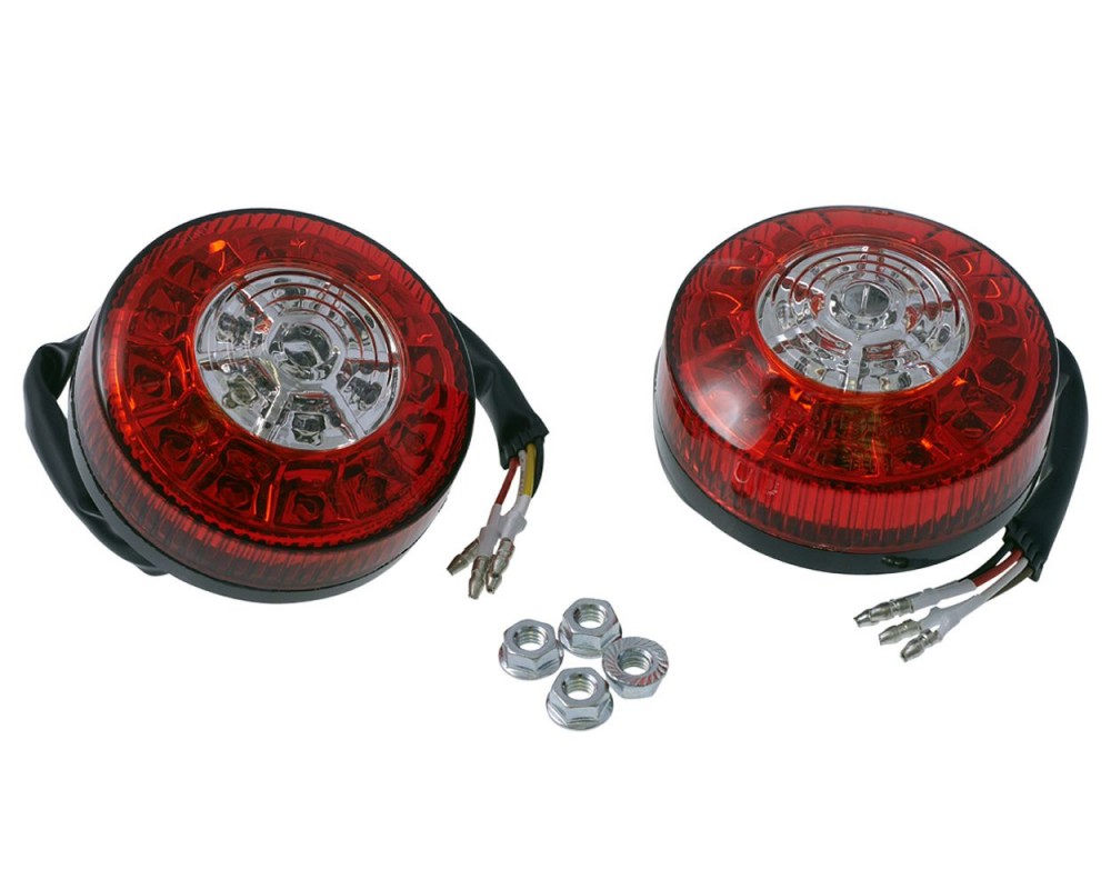 Rcklicht / Blinker Paar LED Einheit fr ATV mit PKW Zulassu