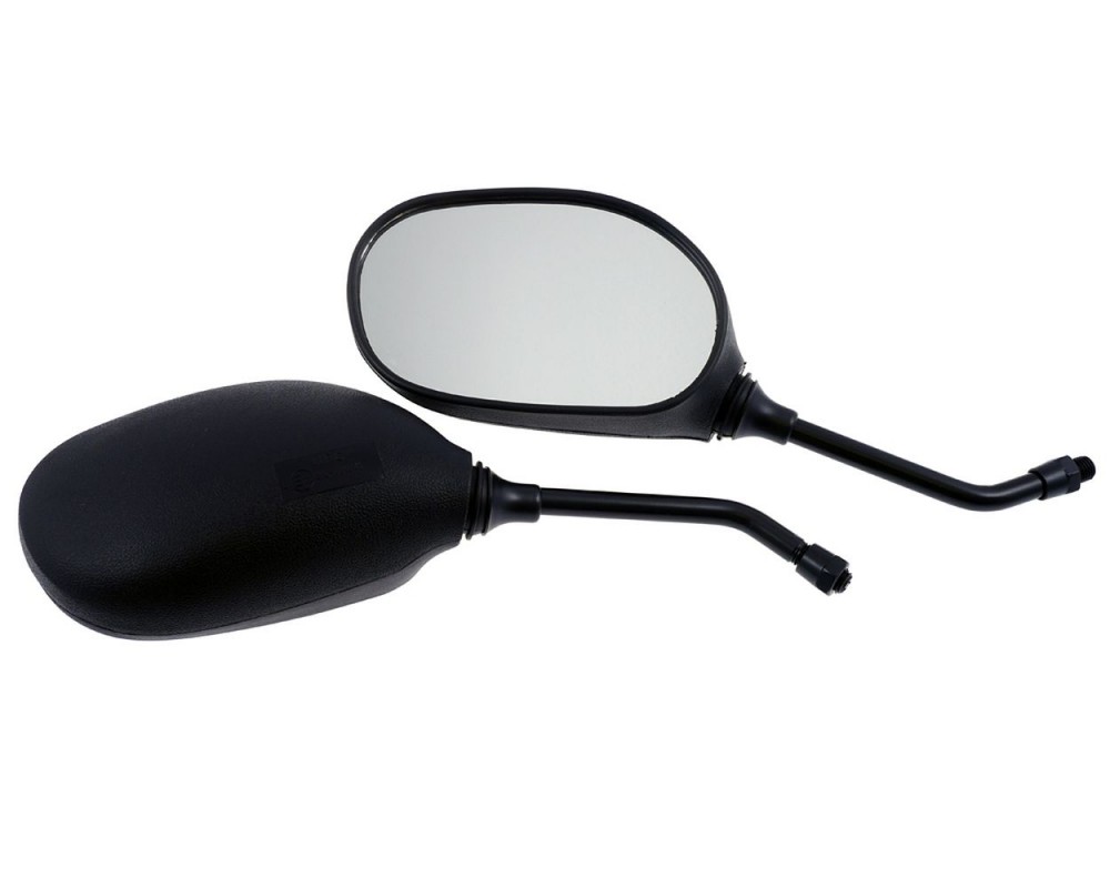 Spiegel STANDARD universal, schwarz, Motorrad, Quad, 10 mm Rechtsgewinde