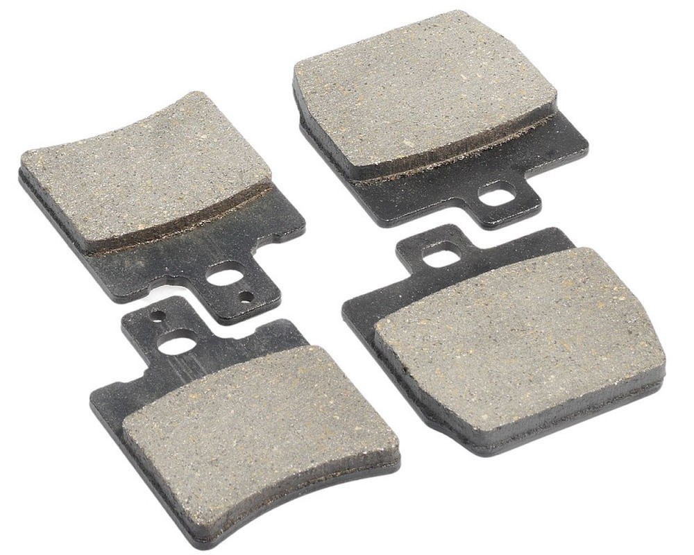 Bremsbel�ge / Bremskl�tze Set MALOSSI Sport vorne / hinten kompatibel f�r Yamaha Aerox, MBK Nitro 50 2-Takt 4-Takt Bremsbel�ge Bremsen Bel�ge Set