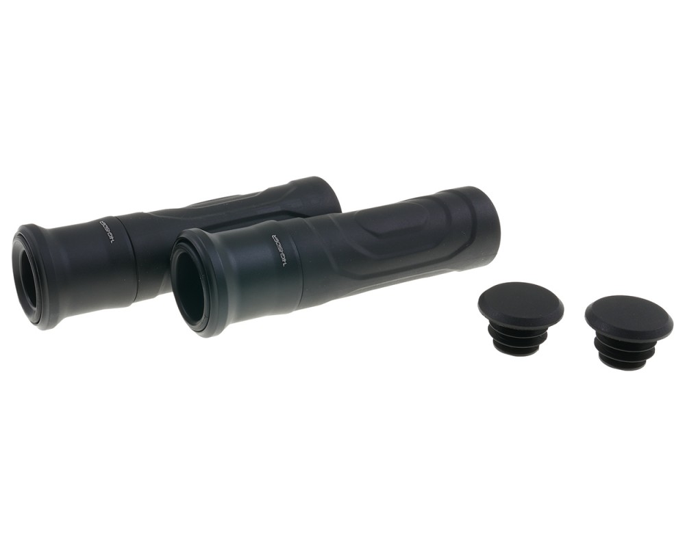 Lenkergriffe HIGHSIDER pro Ventura-Trek, schwarz, 7/8 Zoll (22,2mm), Paar, kompatibel f�r Motorrad, Moped, Roller, Quad, Universal