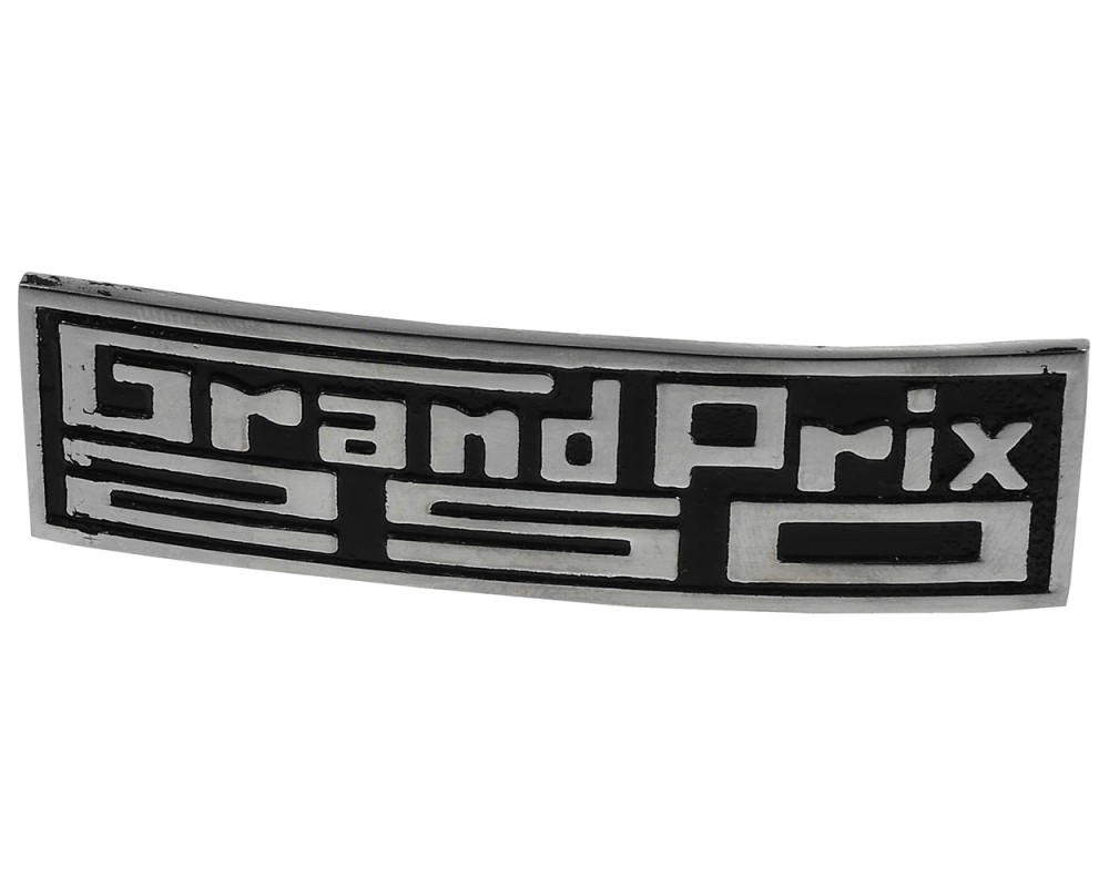 Schriftzug / Emblem Beinschild Grand Prix 250 UNI AUTO fr Lambretta GP, DL 200 Emblem Ersatz