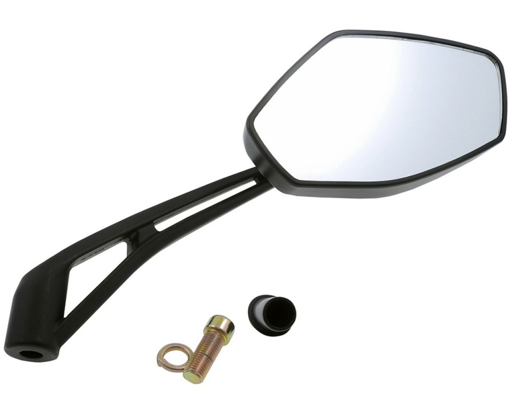 Spiegel M8 rechts schwarz universal Rivello Buffalo HERO 50 4T TANCO , WARRIOR