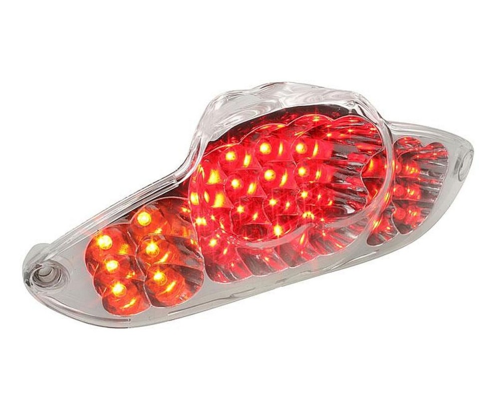 Rcklicht STR8 LED Klarglas inkl. Blinker fr Gilera Runner